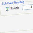 SLA Throttling